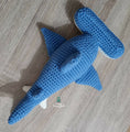 Load image into Gallery viewer, PDF Hammerhead Shark Crochet Pattern, Hank the Hammerhead Shark Crochet Pattern, Hammerhead Shark Amigurumi Pattern

