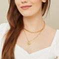 Load image into Gallery viewer, KD005a-kodes-green-multi-layer-evil-eye-necklace-low-res-square

