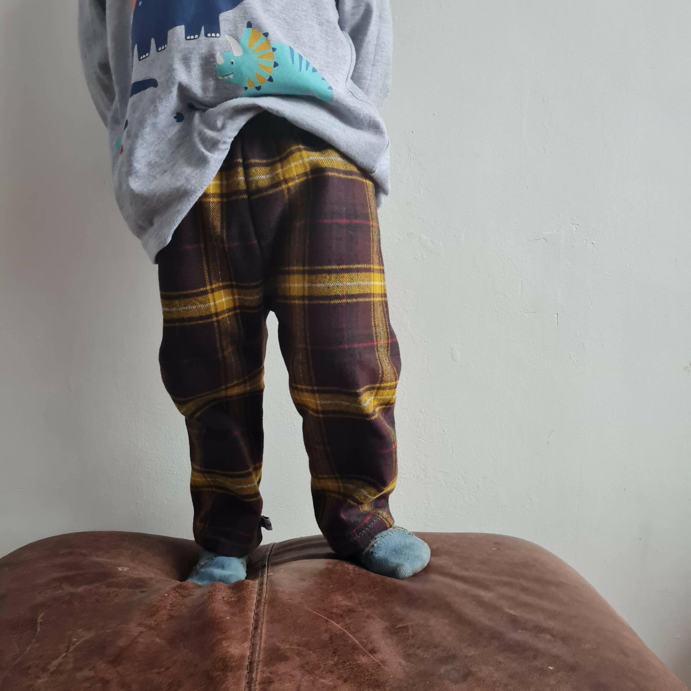 Baby and Toddler Check Trousers