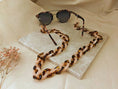 Load image into Gallery viewer, Glasses Chain - Pink & Tortoise Shell Chunky Acrylic
