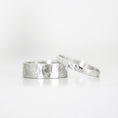 Load image into Gallery viewer, Sterling Silver Hammered Band Ring

