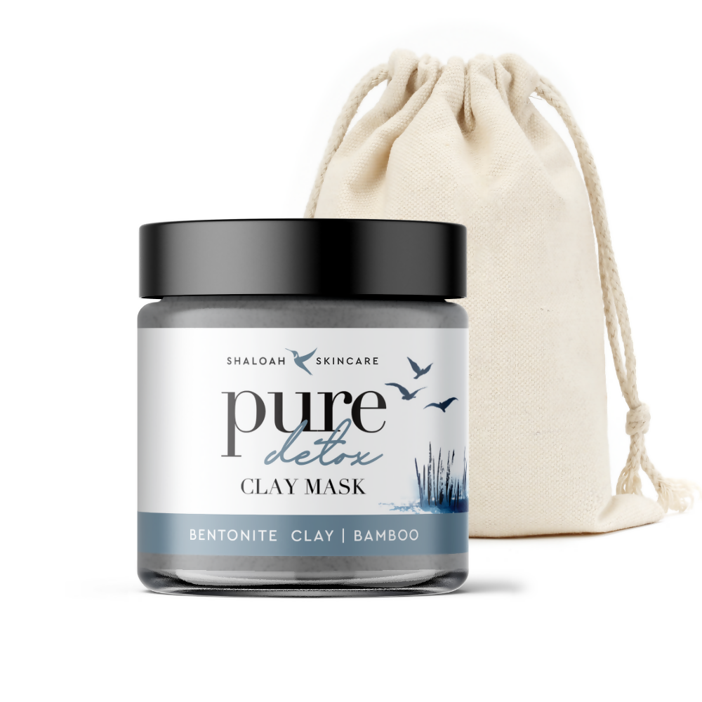 Pure Detox Clay Face Mask with Bentonite Clay
