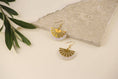 Load image into Gallery viewer, sunset-natural-jade-stone-brass-art-deco-acrylic-gold-vermeil-fan-drop-earrings-637a90d0-scaled
