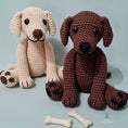 Load image into Gallery viewer, PDF Labrador Crochet Pattern, Lenny the Labrador Crochet Pattern, Crochet Pattern, Dog Amigurumi Pattern
