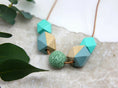 Load image into Gallery viewer, Essential Oil Diffuser Lave Beads Mint Sage Necklace
