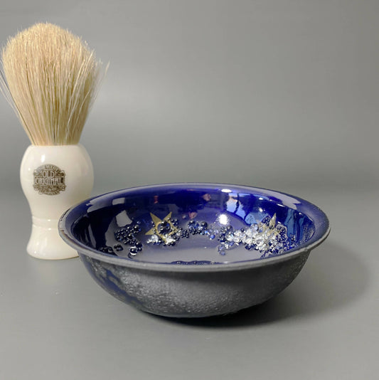 Shaving Bowl in Sapphire Blue