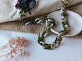 Load image into Gallery viewer, Glasses Chain - Warm Marble & Olive Chunky Acrylic Chain
